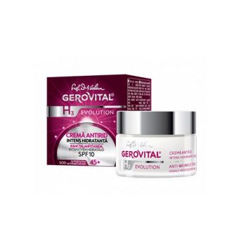 Gerovital – Εντατική Αντιρυτιδική Κρέμα Ημέρας SPF10 45+ Νο 223