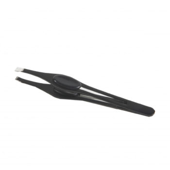 τσιμπιδάκι φρυδιών λοξό μαύρο