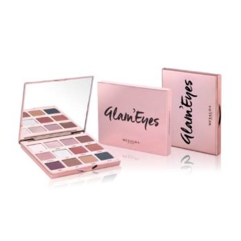 MESAUDA GLAM’EYES 12 Multi Finish Compact Eyeshadow Palette
