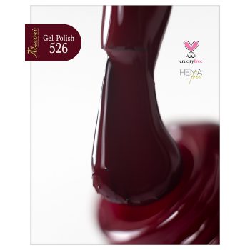 ALEZORI GEL POLISH 526 ΜΠΟΡΝΤΩ ΤΟΥ ΚΡΑΣΙΟΥ