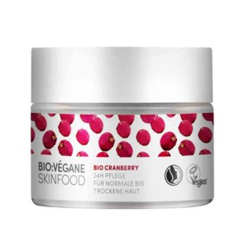Bio Vegane - 24ωρη Βιολογική Κρέμα Προσώπου με Κράνμπερι / Organic Cranberry 24H Moisturiser 50ml