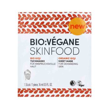 Bio Vegane – Βιολογική Ενυδατική Μάσκα με Goji / Organic Goji Sheet Mask