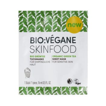 Bio Vegane – Βιολογική Ενυδατική Μάσκα με Πράσινο Τσάι / Organic Green Tea Sheet Mask