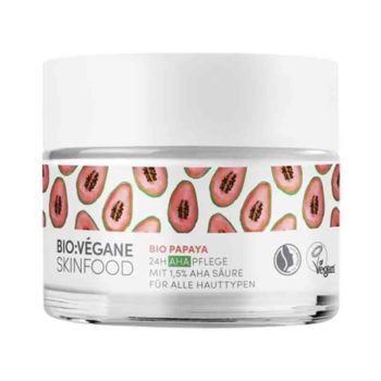 Bio Vegane - 24ωρη Ενυδατική Κρέμα Προσώπου AHA με Papaya / Organic Papaya 24H AHA Moisturiser 50ml