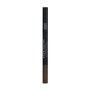 MUA BROW DEFINE EYEBROW PENCIL - WITH BLENDING BRUSH DARK BROWN