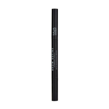MUA BROW DEFINE EYEBROW PENCIL - WITH BLENDING BRUSH BLACK