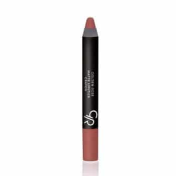Golden Rose Matte Lipstick Crayon #21 - ΜΟΛΥΒΙ ΚΡΑΓΙΟΝ