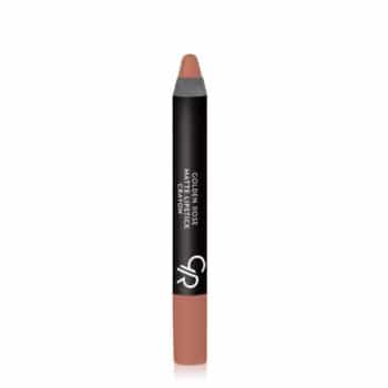 Golden Rose Matte Lipstick Crayon #14 - ΜΟΛΥΒΙ ΚΡΑΓΙΟΝ
