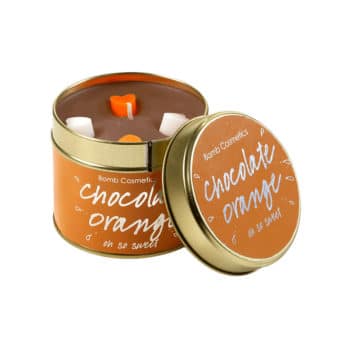 BOMB COSMETICS CHOCOLATE ORANGE TINNED CANDLE
