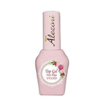 Alezori Top coat UV/LED Non Wipe - Ημιμόνιμο βερνίκι 15ml.