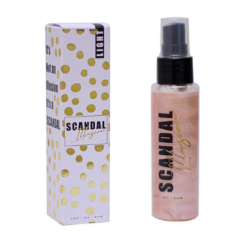 SCANDAL ILLUSION SPRAY PREP SET & GLOW LIGHT 50ML