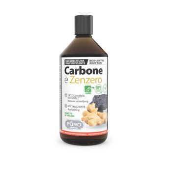 Uragme PURO Bio Αφρόλουτρο με Charcoal και Ginger 500ml