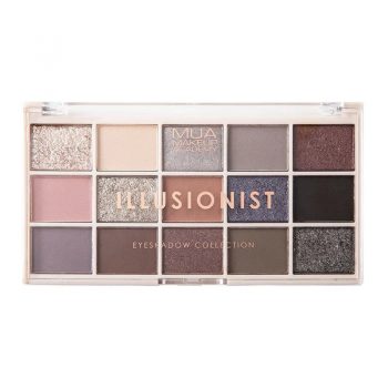 MUA 15 SHADE EYESHADOW PALETTE - ILLUSIONIST