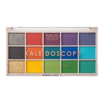 MUA 15 SHADE EYESHADOW PALETTE - KALEIDOSCOPE