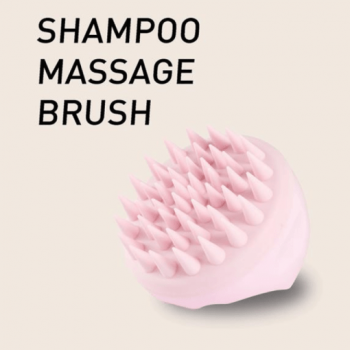 IDC Institute Shampoo Massage Brush Pink – Βούρτσα Μασάζ Κεφαλιού