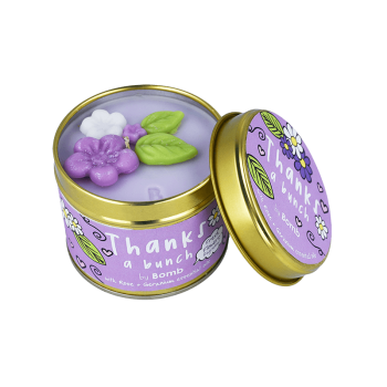 BOMB COSMETICS THANKS A BUNCH TIN CANDLE