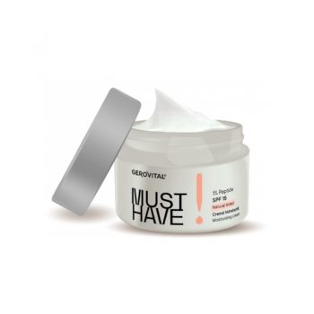 GEROVITAL ΕΝΥΔΑΤΙΚΗ ΚΡΕΜΑ SPF 15 - 1% ΠΕΠΤΙΔΙΑ