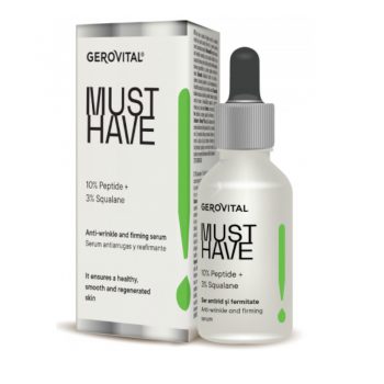 GEROVITAL ΑΝΤΙΡΥΤΙΔΙΚΟΣ ΟΡΟΣ ΣΥΣΦΙΞΗΣ 10% Peptide + 3% Squalene