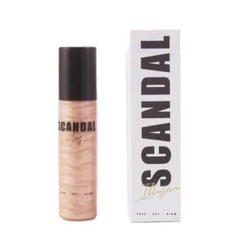 SCANDAL ILLUSION SPRAY PREP SET & GLOW LIGHT 140ML