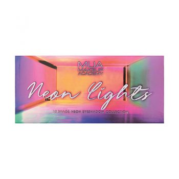 MUA 10 SHADE PALETTE NEON LIGHTS