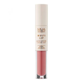 MUA LIPSTICK & GLOSS DUO - NUDE EDITION - BLOOM