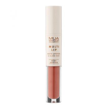 MUA LIPSTICK & GLOSS DUO - NUDE EDITION - COZY