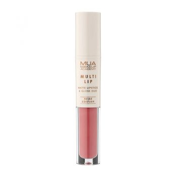 MUA LIPSTICK & GLOSS DUO - NUDE EDITION - HONEY