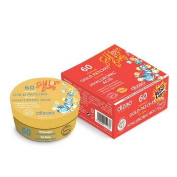 DIZAO NATURAL – 60 HYDROGEL GOLD PATCHES FOR EYES | HYALOURONIC ACID