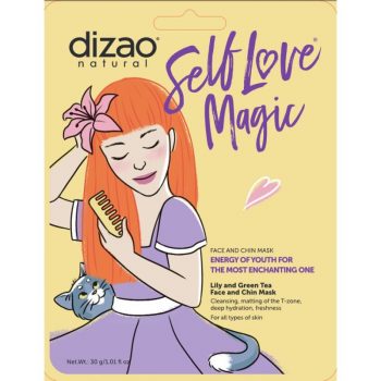 DIZAO NATURAL – Lilly & Green Tea Face And Chin Mask 30g