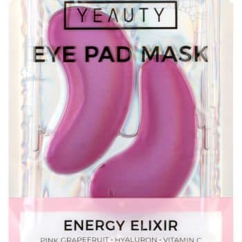 YEΛUTY ENERGY ELIXIR – EYE PAD MASK PINK GRAPEFRUIT