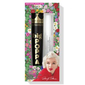 WET N WILD MARILYN MONROE ICON EYE SET BIG POPA MASCARA 10ML + CLEAR BROW LASH MASCARA 9ML