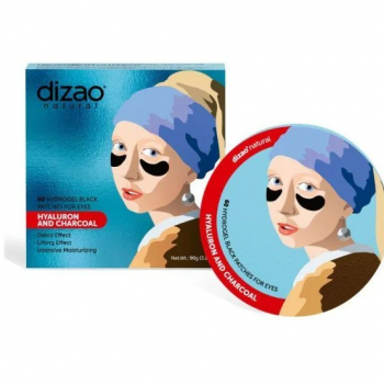 DIZAO Natural Hydrogel Eye Patches με Υαλουρονικό & Ενεργό Άνθρακα