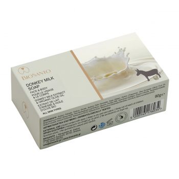BIOSANTO ΚΑΘΑΡΙΣΤΙΚΟ ΣΑΠΟΥΝΙ DONKEY MILK ΠΡΟΣΩΠΟΥ & ΣΩΜΑΤΟΣ 90gr