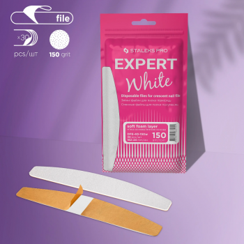 STALEKS PRO 30 Λευκές λίμες μίας χρήσης 150w DFE-40